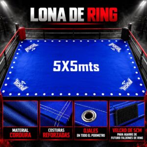 LONA DE RING PUGIL 5x5 mts